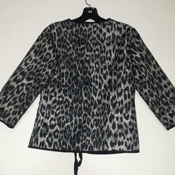 Rebecca Moses leopard print women jacket/blazer XS - Picture 2 of 8